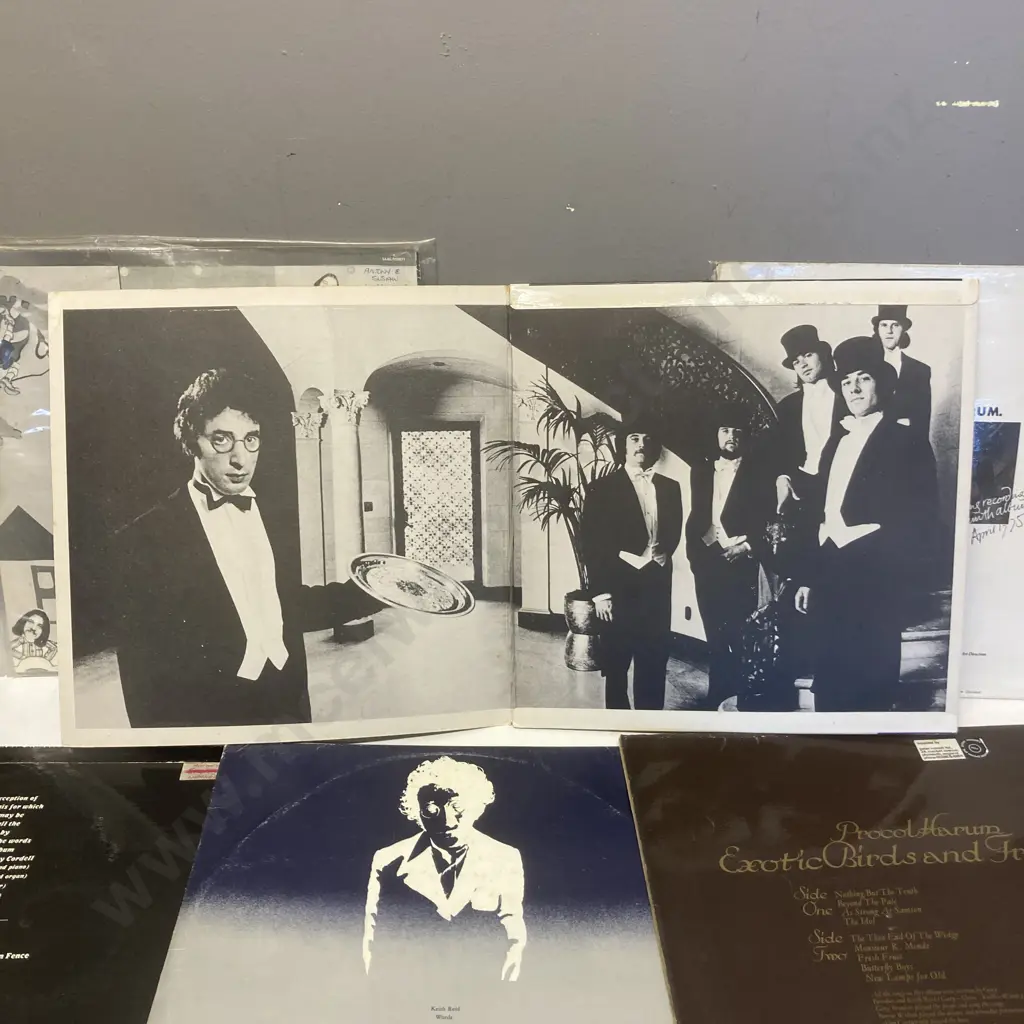 Procul Harum LPs x 6, Debut Album Festival NZ Pressing, Home AM Label NZ, Broken Barricades Etc Image 1++
