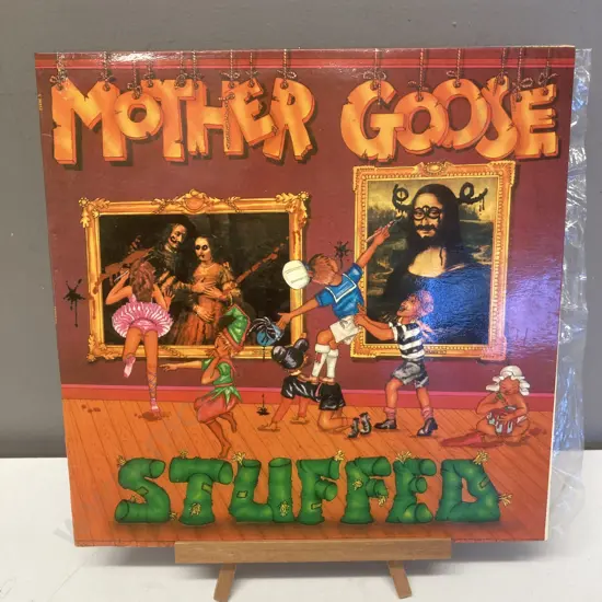 Mother Goose - Stuffed Vinyl LP L 36312 Mushroom Label 1977 New Zealand Gatefold Cover Includes Insert With Lyrics