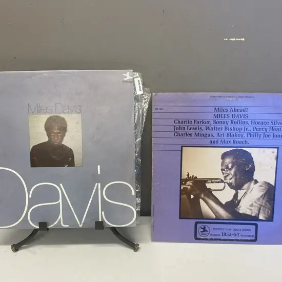 Miles Davis Vinyl LPs– Miles Davis, Prestige - SPR231/2,1972 (Festival NZ) 2 x Vinyl & Miles Ahead! PRST 78221970 US