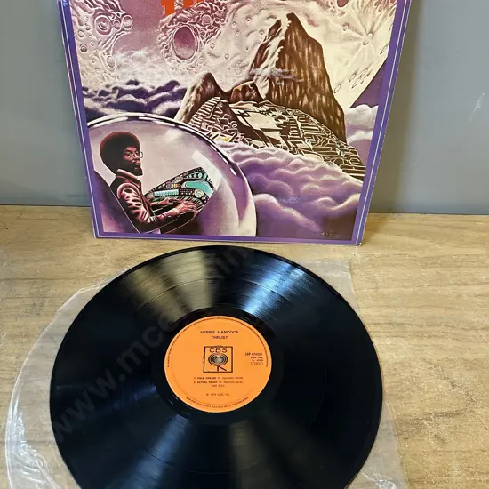 Herbie Hancock - Thrust Vinyl LP - CBS SBP 474251 New Zealand 1974
