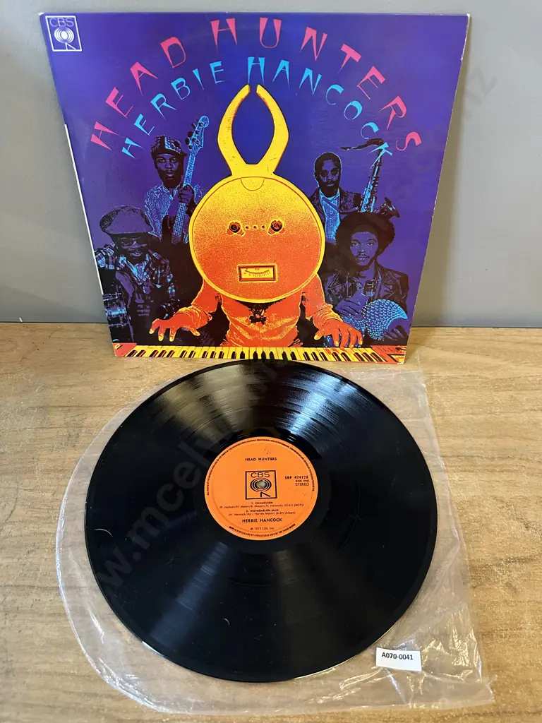 Herbie Hancock - Head Hunters Vinyl LP - CBS SBP 474173 New Zealand 1973 Image 1++