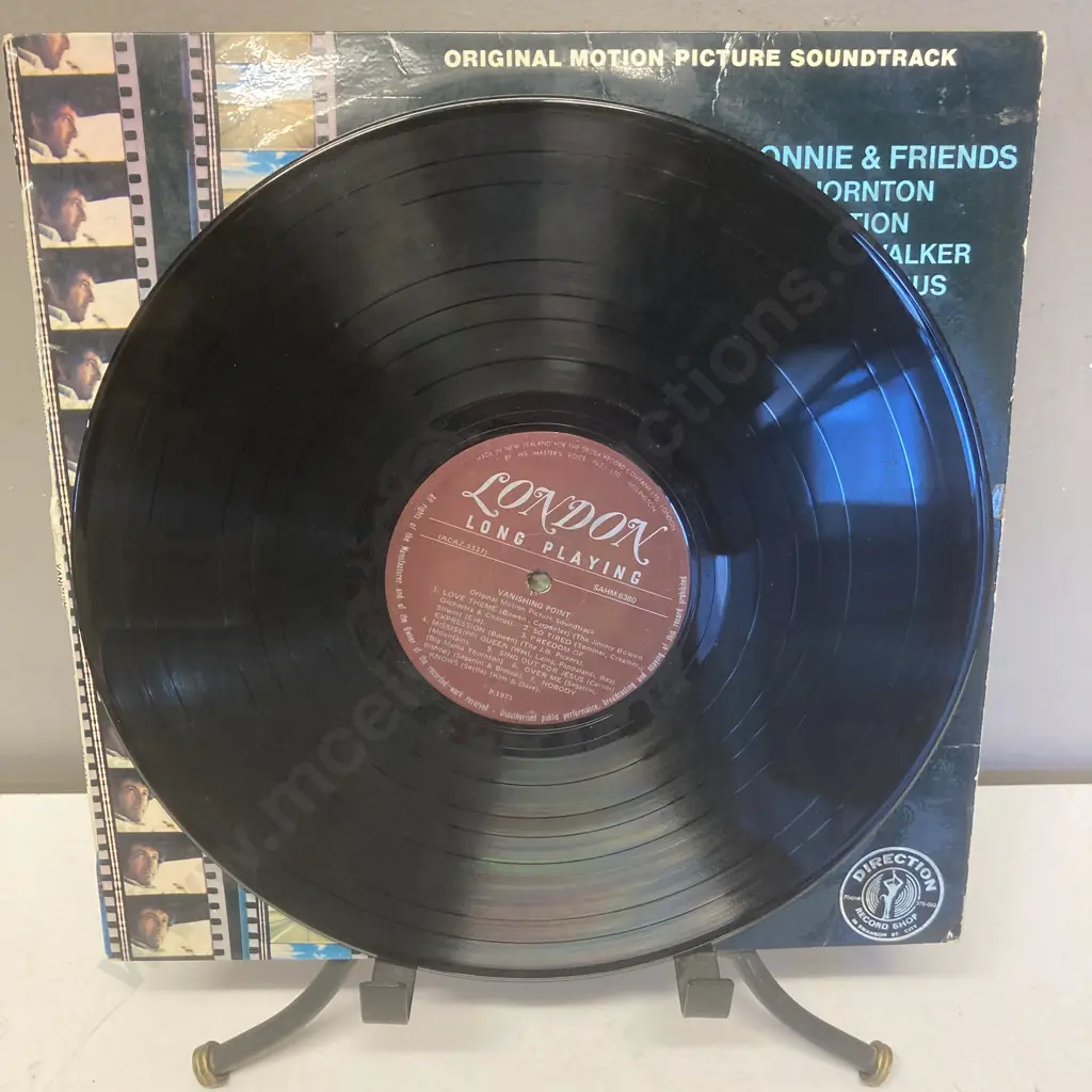 Vanishing Point (Original Motion Picture Soundtrack) Vinyl LP, London Records – SAH 6380, 1971 NZ - His Masters Voice Image 1++