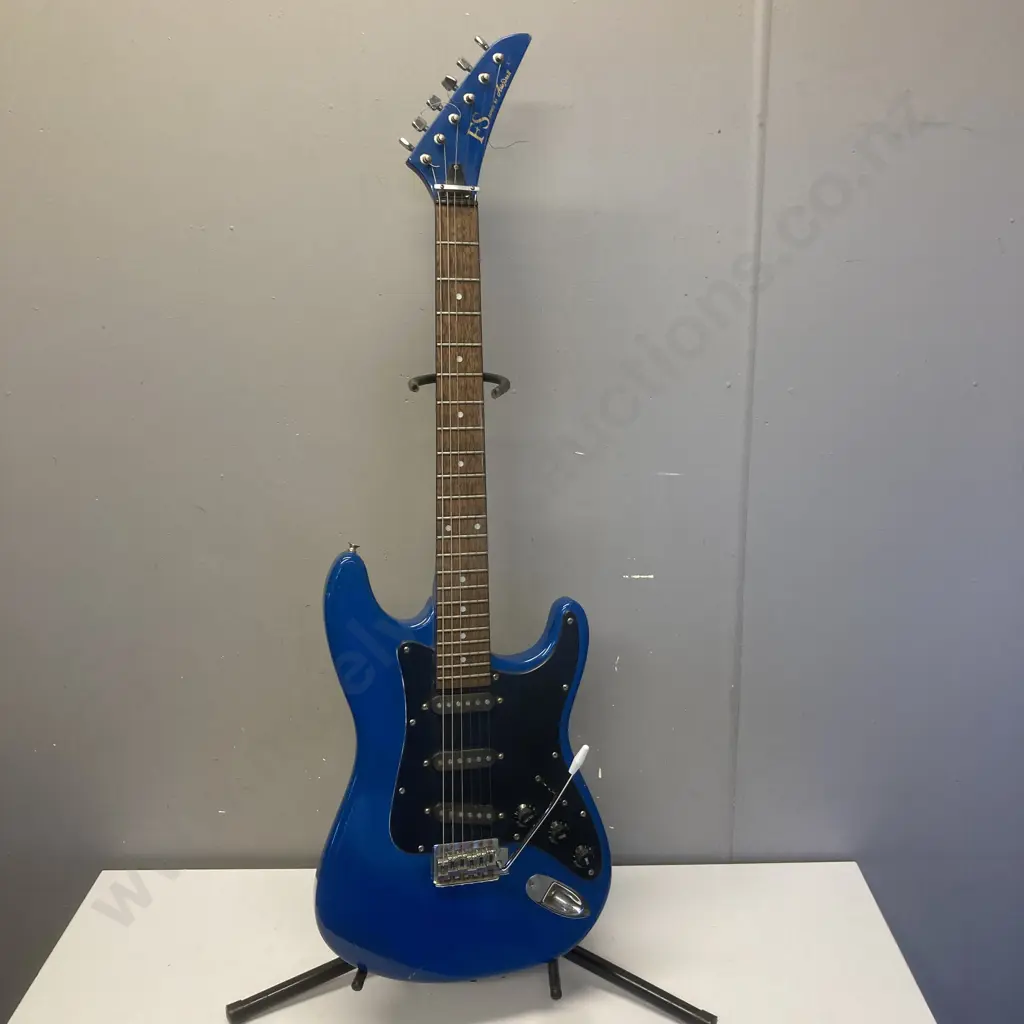 Electric Guitar - Aria Pro II, FS-series, Blue Colour Image 1++