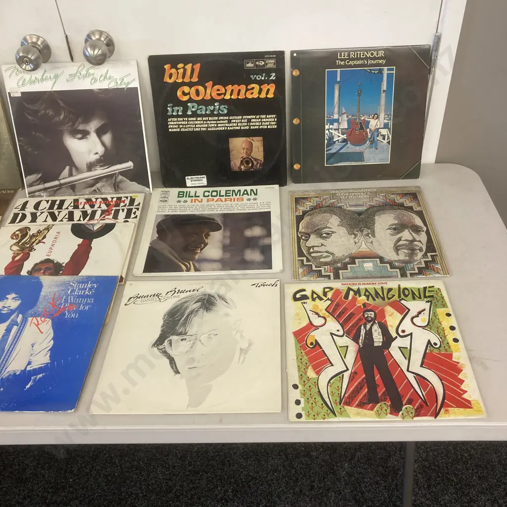 Assorted Jazz Vinyl LPs x 18 - Bill Coleman, Eddie Harris, King Curtis Etc Image 1++