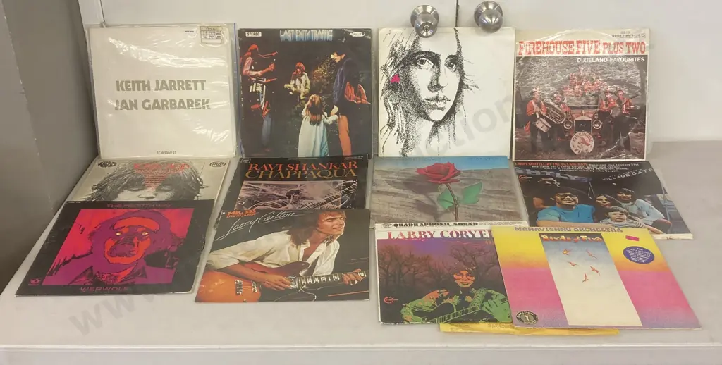 Assorted Vinyl LPs x 12 - Last Exit Traffic, Terry Reid, Ravi Shankar Etc Image 1++
