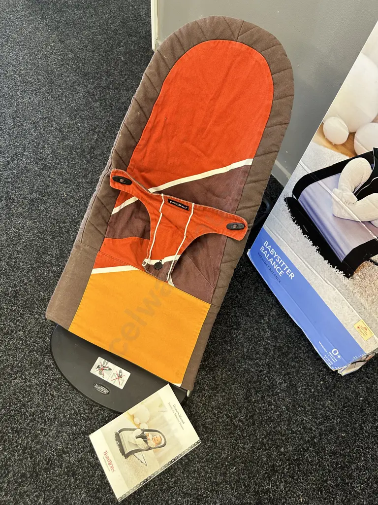 BabyBjorn Babysitter Balance Bouncer - Limited Edition Retro Design - Boxed Image 1++