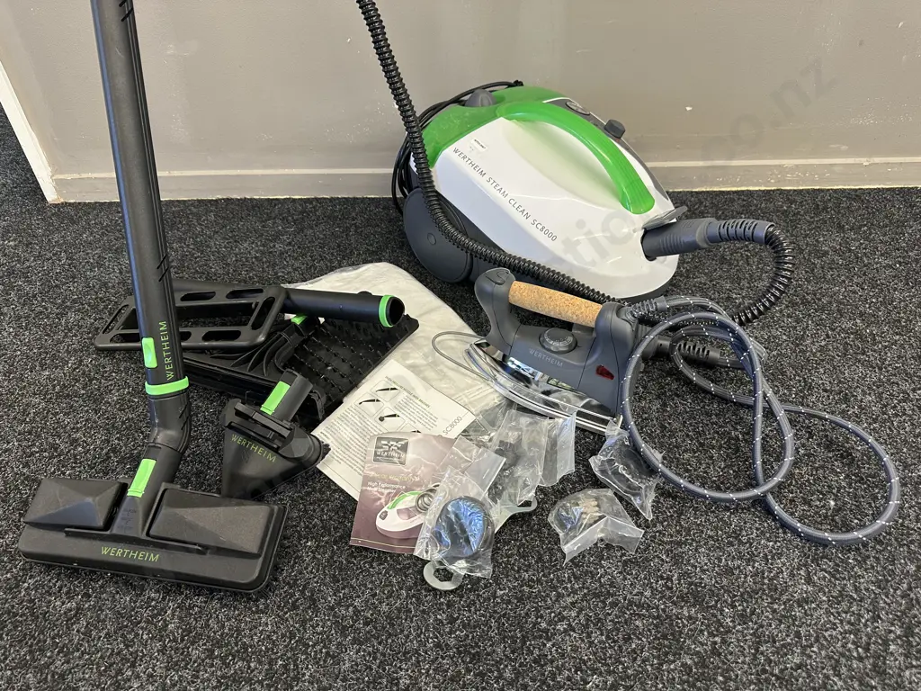 Wertheim Steam Clean SC8000 With Attachments,  Accessories & Manual Image 1++