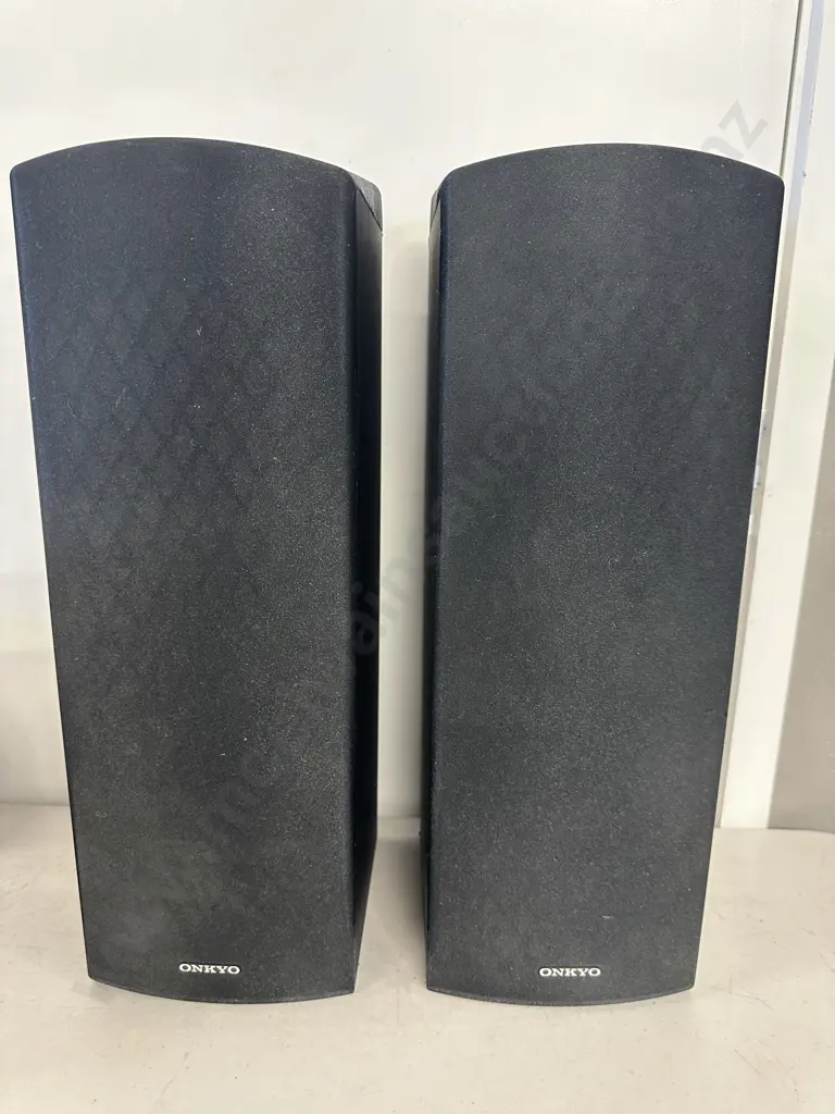 Pair of Onkyo SKF-2800 Dolby Atmos®-Enabled Integrated Front & Height Speakers Image 1++