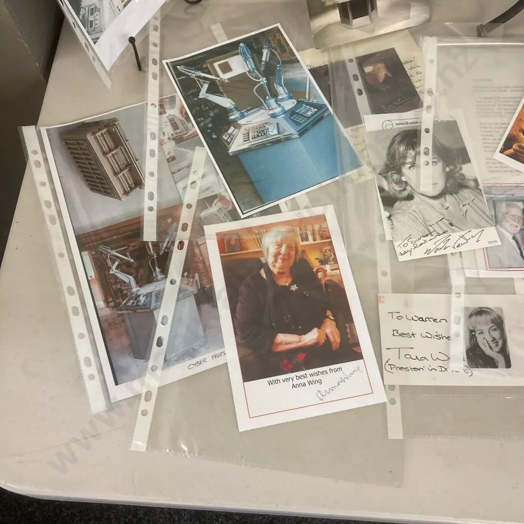 Dr Who Autographs, Correspondence, Signed Photos Etc Image 1++