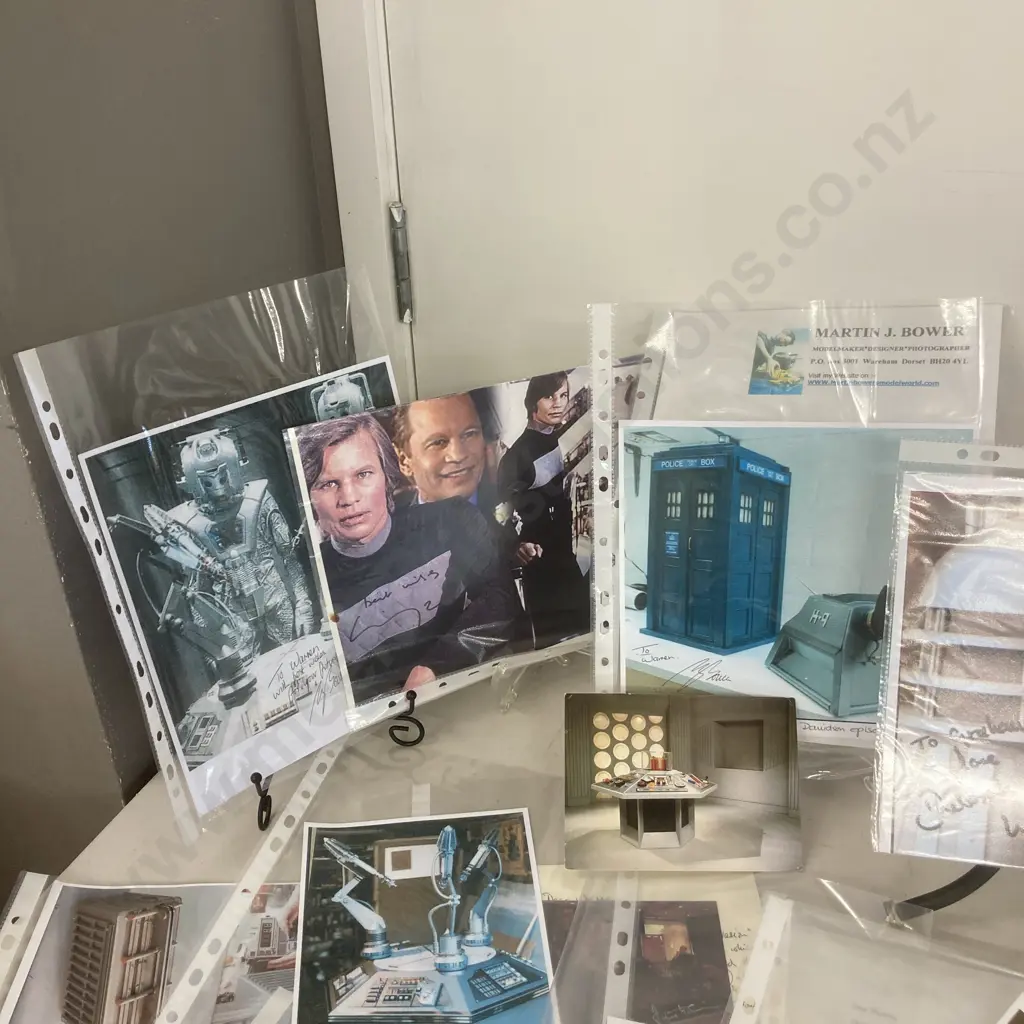 Dr Who Autographs, Correspondence, Signed Photos Etc Image 1++