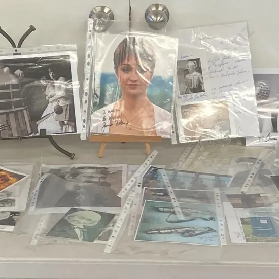 Dr Who Autographs, Correspondence, Signed Photos Etc