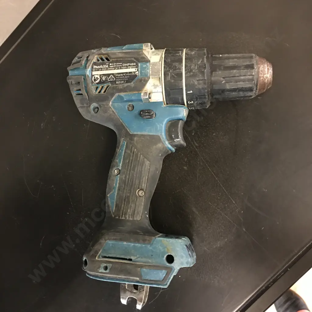 Makita DHP484 18V Cordless Brushless Hammer Driver Drill Skin Image 1++