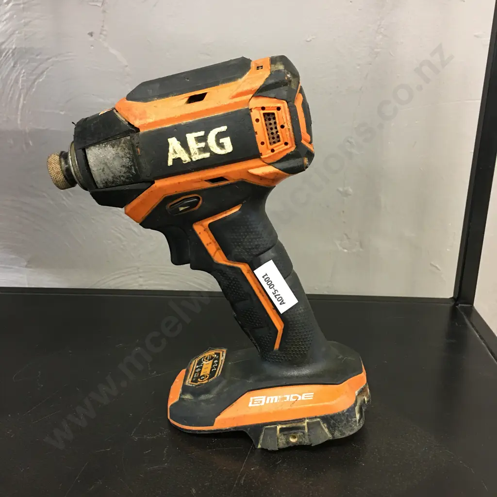 AEG 18V Brushless Impact Driver Skin Image 1++