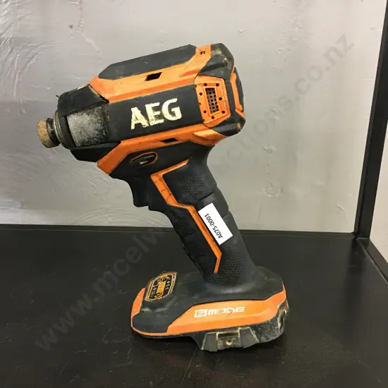 AEG 18V Brushless Impact Driver Skin