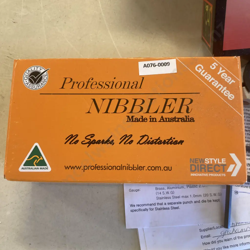 NewStyle Direct Professional Nibbler Set Made In Australia Image 1++