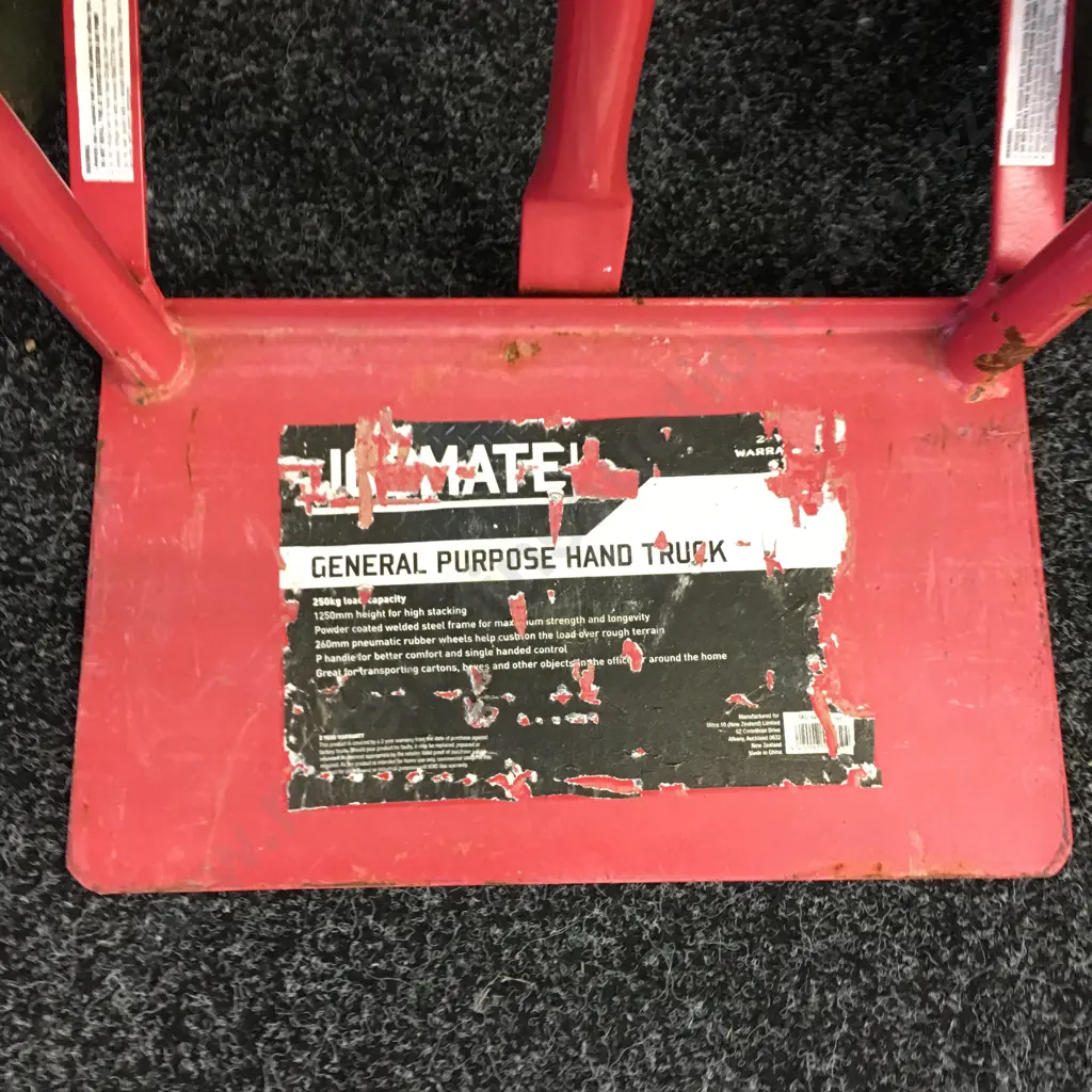 Jobmate General Purpose Hand Truck - Red Image 1++