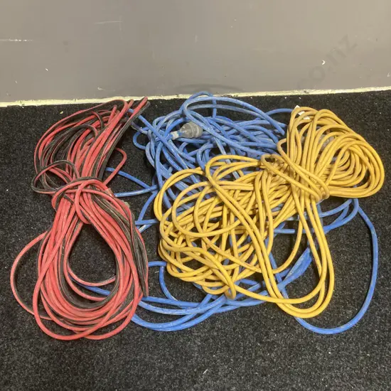 Three Power Extension Leads
