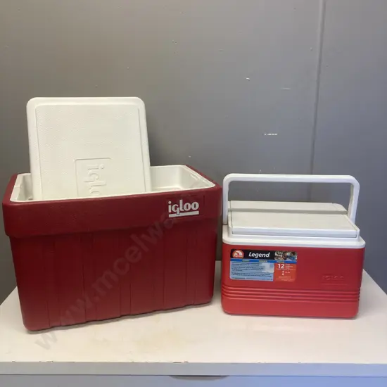 Pair of Igloo Chilly Bins
