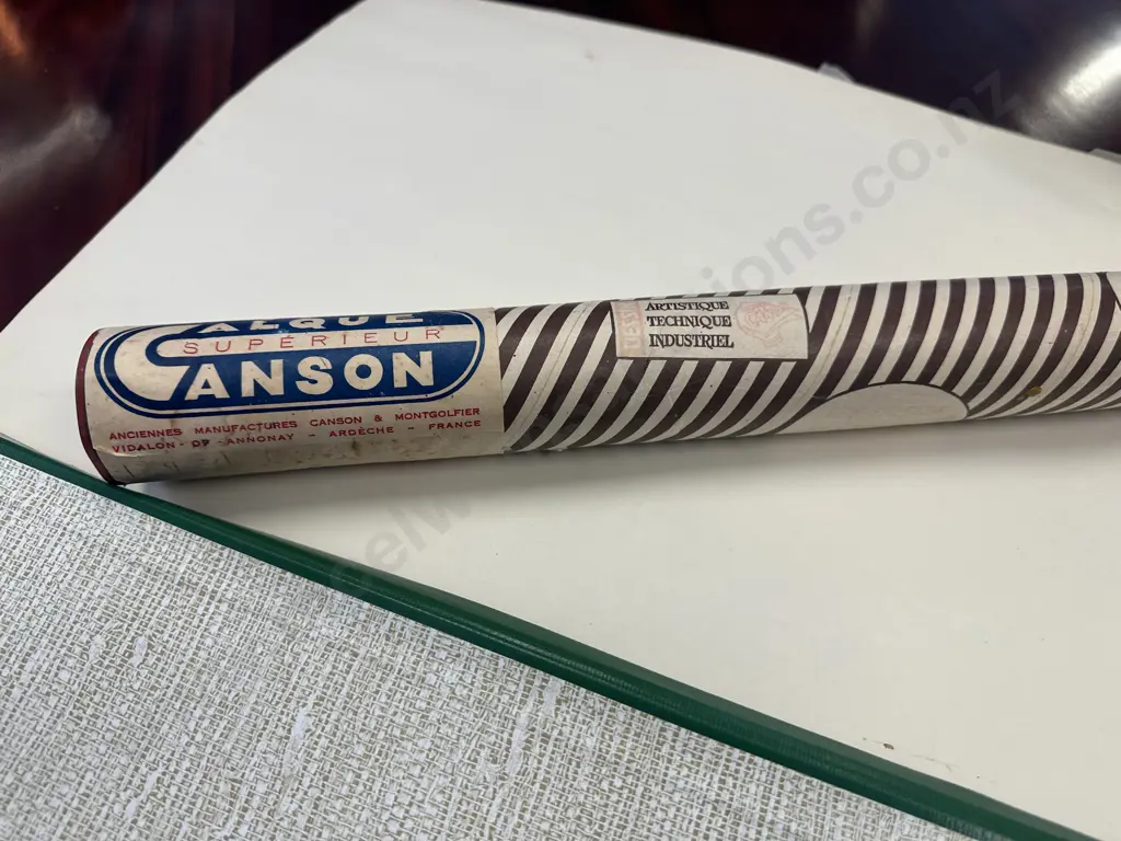 Canson Superior Tracing Paper Roll 90 - 95 g/m² In Cardboard Tube. A2 Sized Artists Book With Alternating Tracing Paper Image 1++