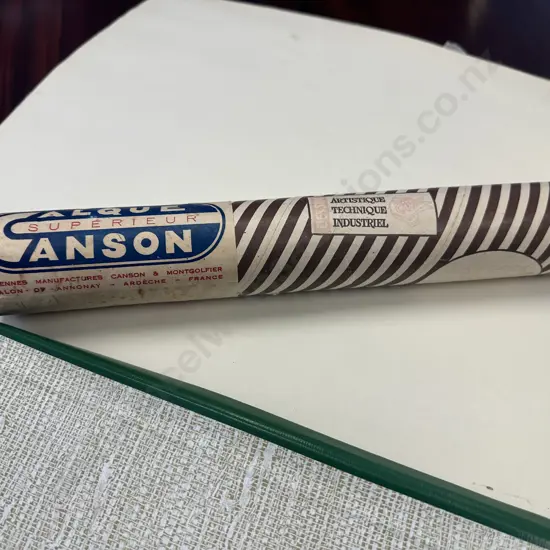 Canson Superior Tracing Paper Roll 90 - 95 g/m² In Cardboard Tube. A2 Sized Artists Book With Alternating Tracing Paper