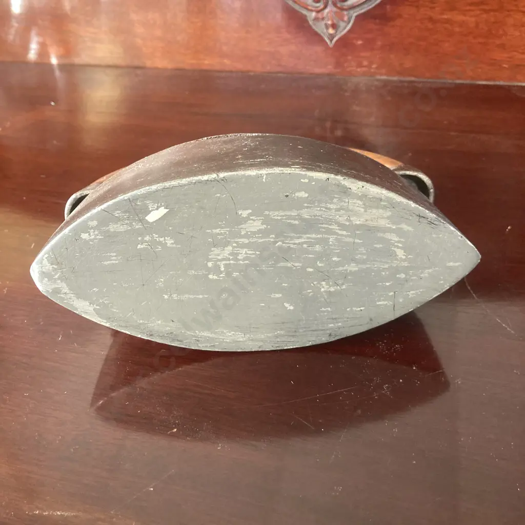 Antique Mrs Potts Cold Handle Sad Iron With Detachable Handle Image 1++