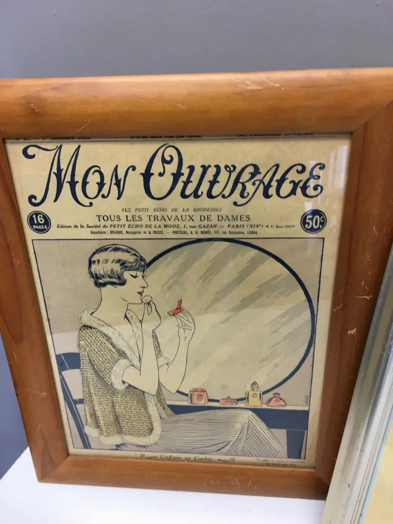 Vintage La Fevte-Utole Biscuits, Mon OuuRage & Dicks Good Boots - Whitchurch, Framed Prints Image 1++