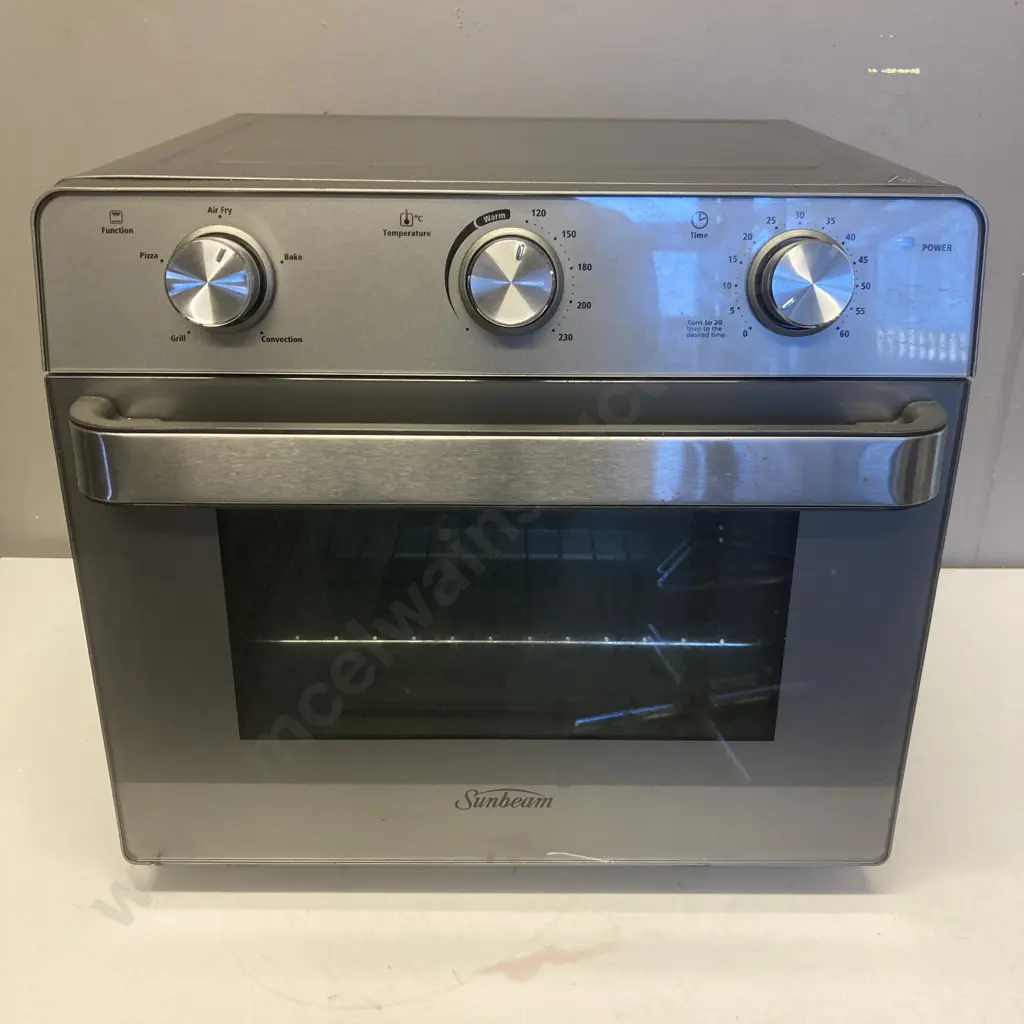 Sunbeam 22L Multi Function Oven & Air Fryer - Stainless Steel (BT7200) Image 1++