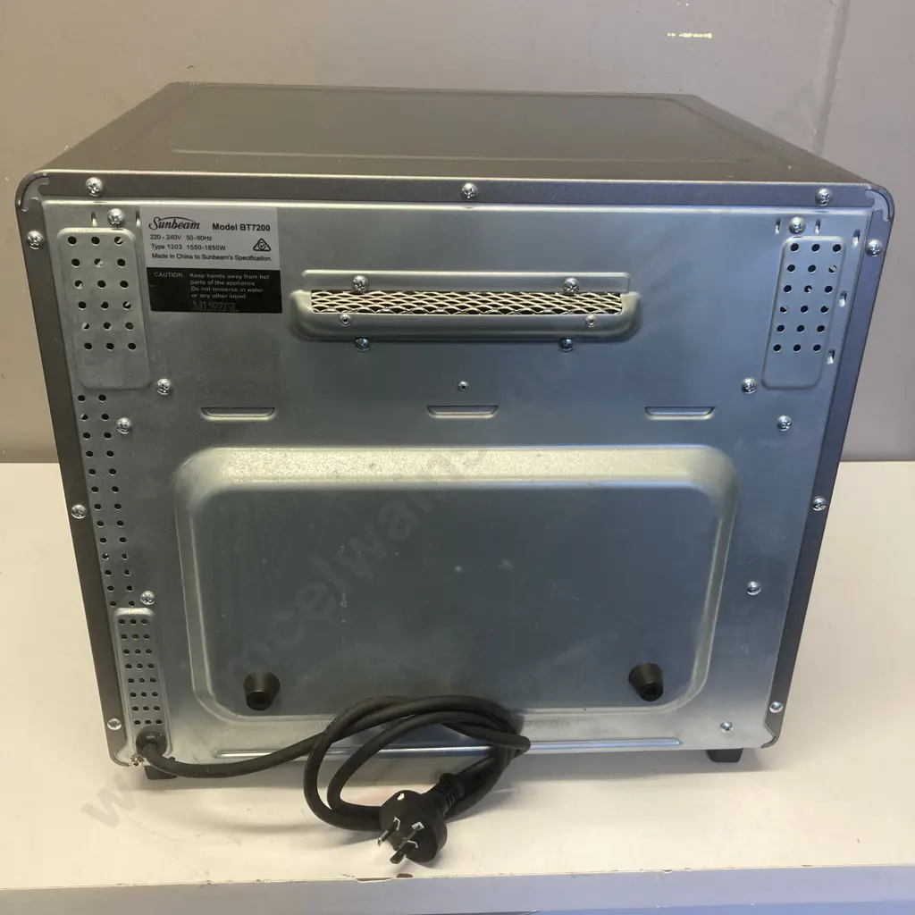 Sunbeam 22L Multi Function Oven & Air Fryer - Stainless Steel (BT7200) Image 1++