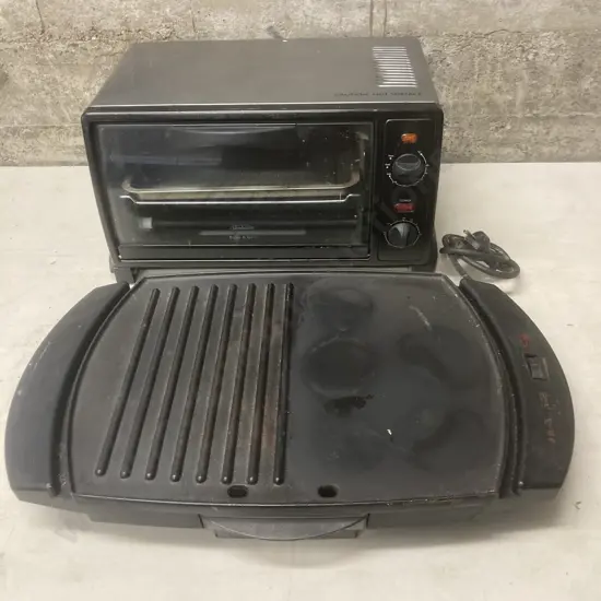 Sunbeam Benchtop Oven Model BT2600 & Black & Decker Ozzie Grill