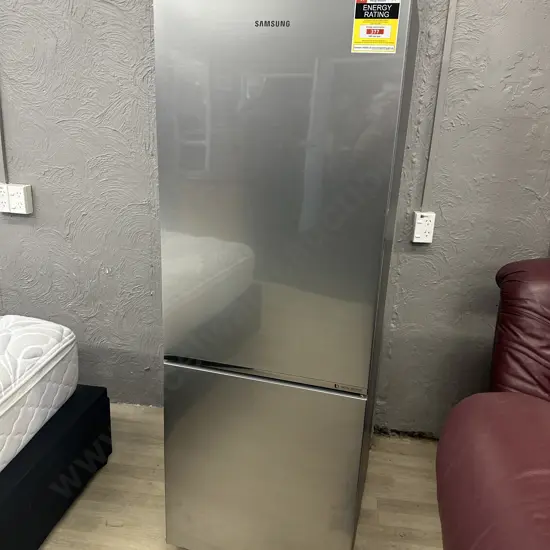 Samsung 310L Bottom Mount Fridge Freezer - Silver (SRL335NLS)