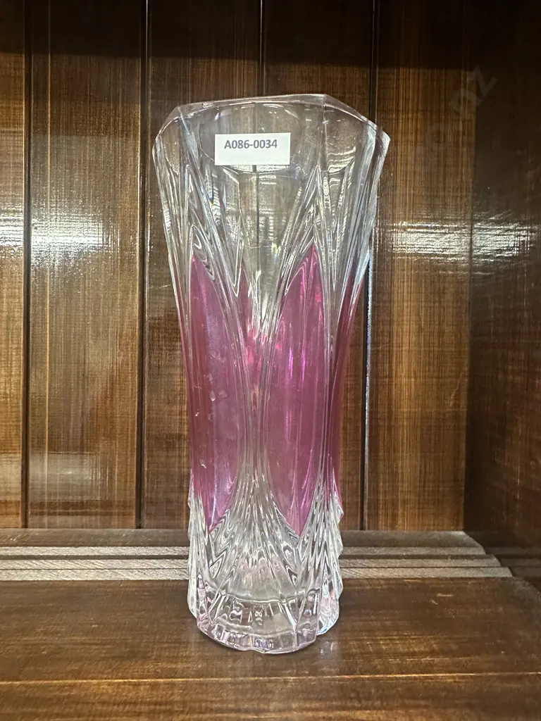 Heavy Crystal D'Arques Lead Vase  Image 1++