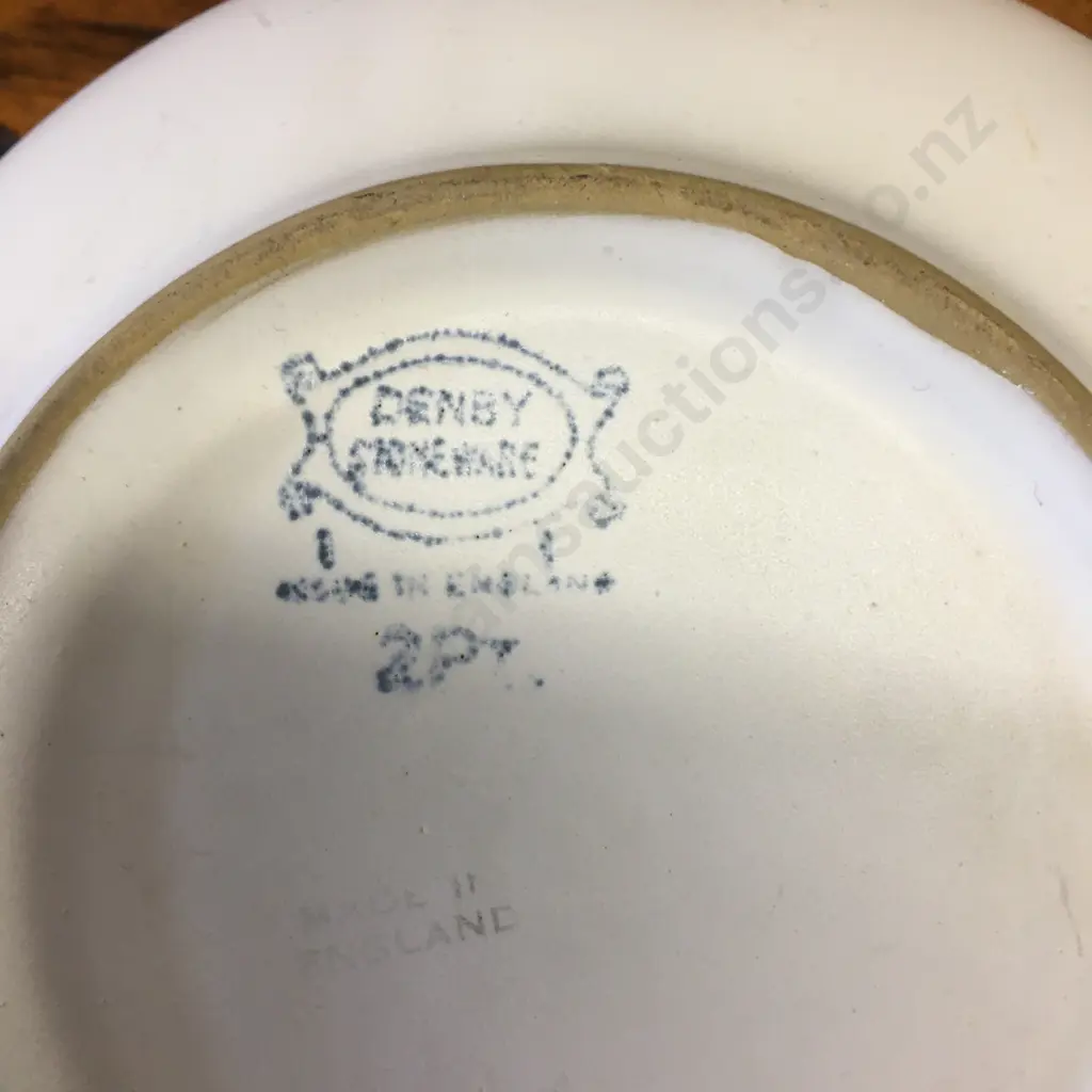 Denby Ironstone Soup Or Bean Pot With Handle Image 1++