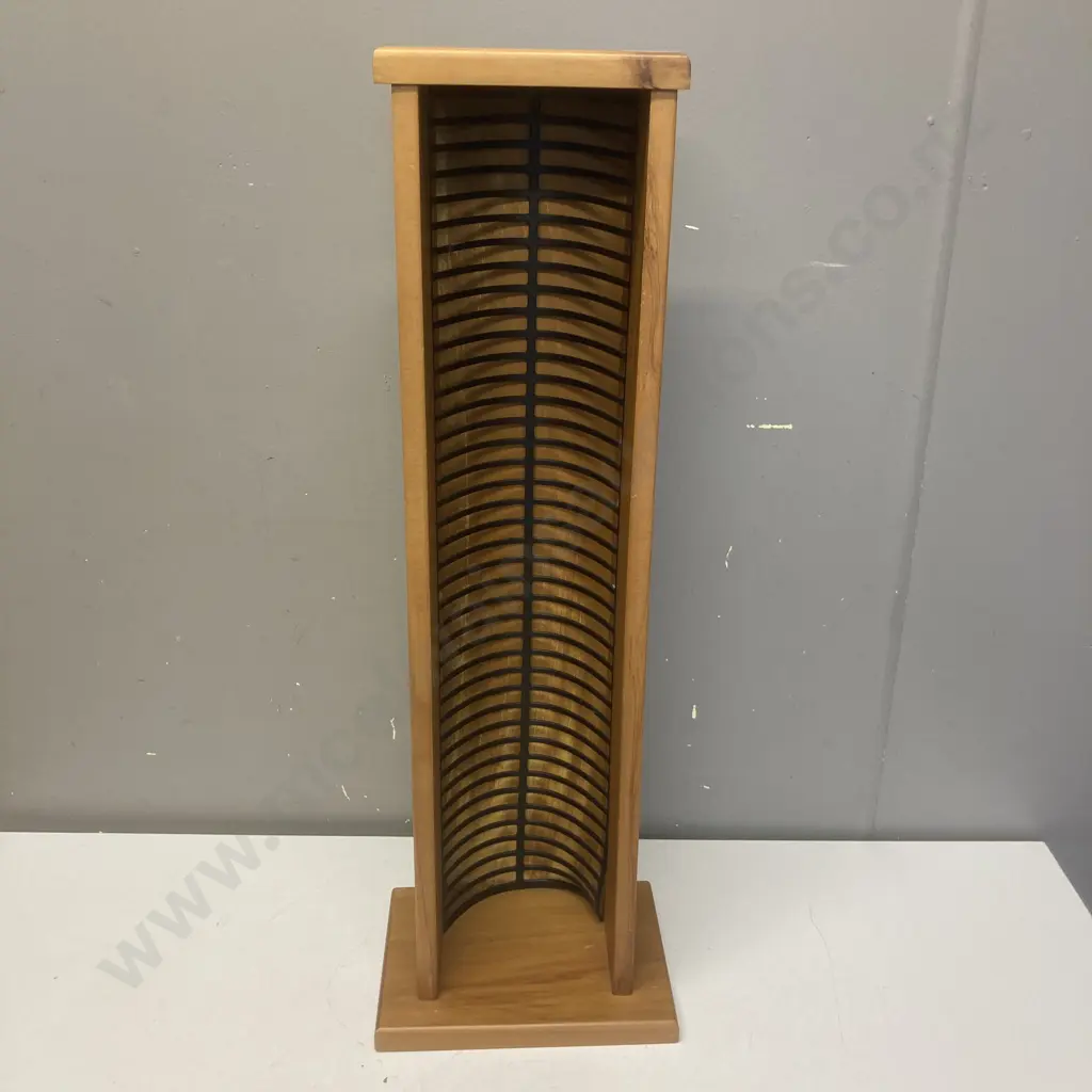 Rimu CD Storage Tower. 68 x 22cm Image 1++