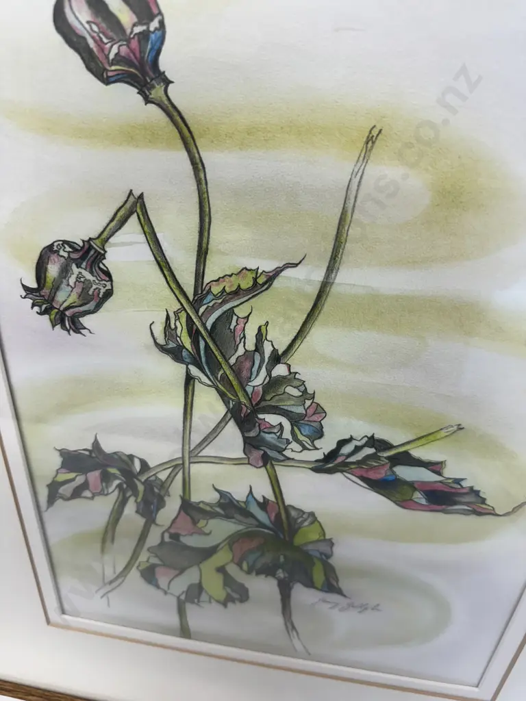 'Dreams' 'Dreams' By Jenny Gallagher Original Artwork 57x47 In A Glazed Frame  Image 1++