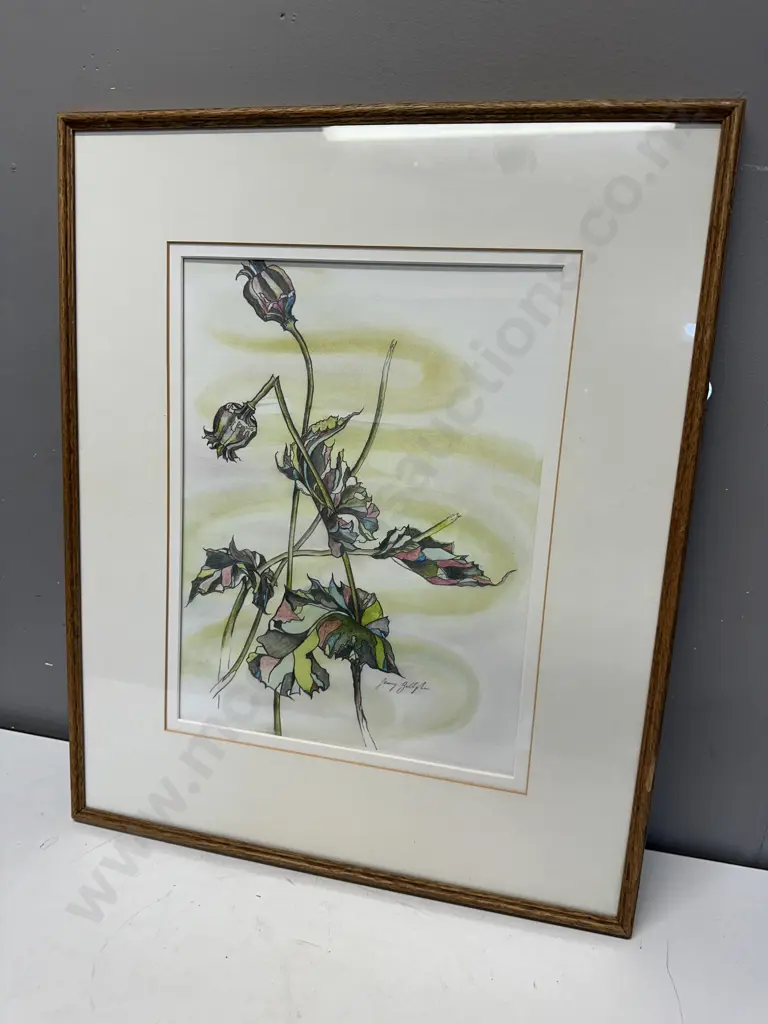 'Dreams' 'Dreams' By Jenny Gallagher Original Artwork 57x47 In A Glazed Frame  Image 1++