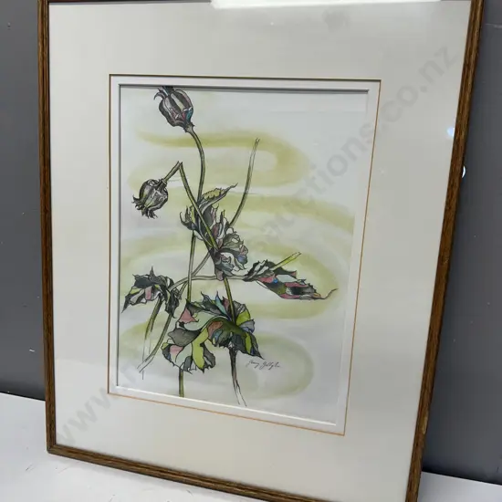 'Dreams' 'Dreams' By Jenny Gallagher Original Artwork 57x47 In A Glazed Frame 