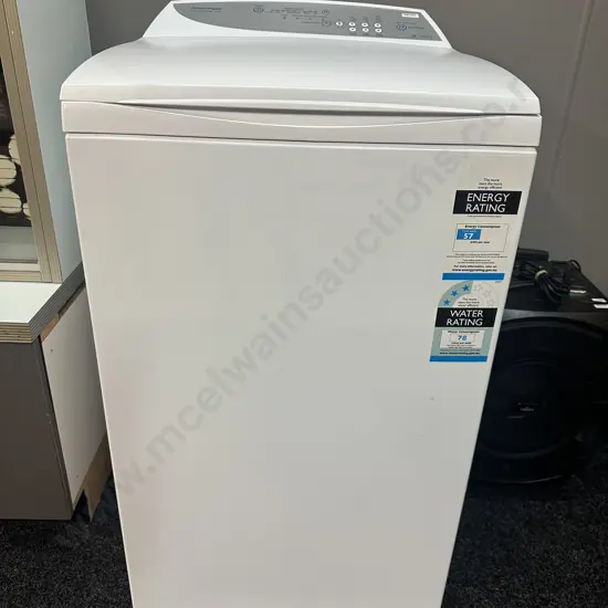 Fisher & Paykel 6kg QuickSmart Top Load Washing Machine Model MW60, #ERG481901