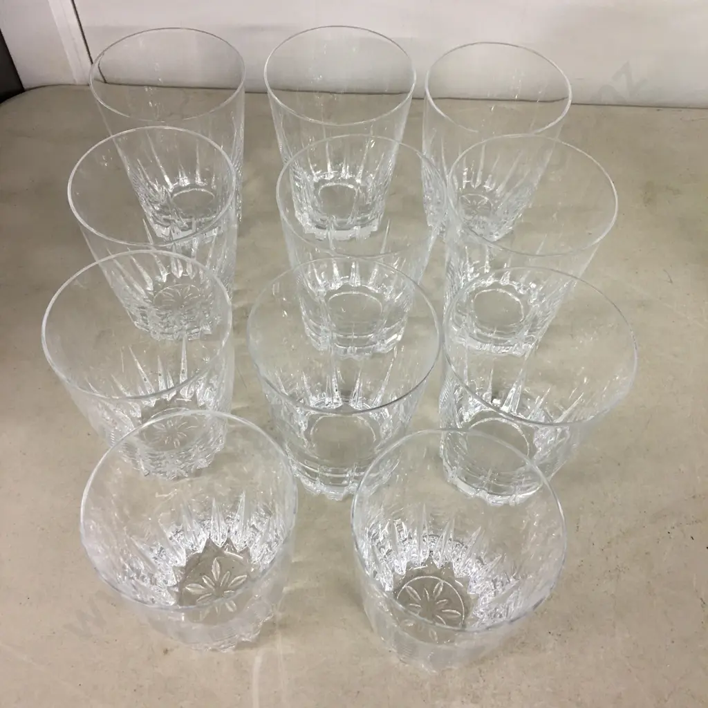 Crystal Tumblers x11 Image 1++