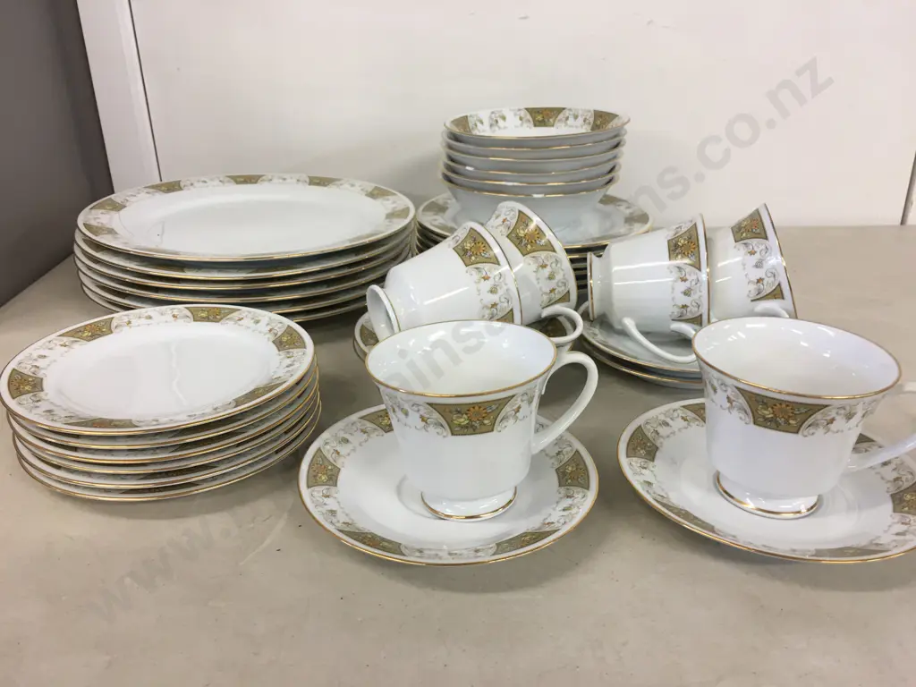 Retro Noritake RC Japan Dinnerware 'Filigree' P507 Image 1++