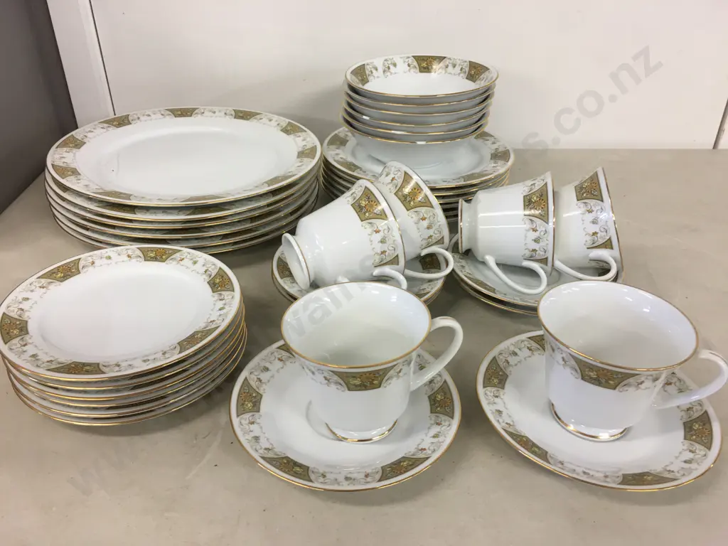 Retro Noritake RC Japan Dinnerware 'Filigree' P507 Image 1++