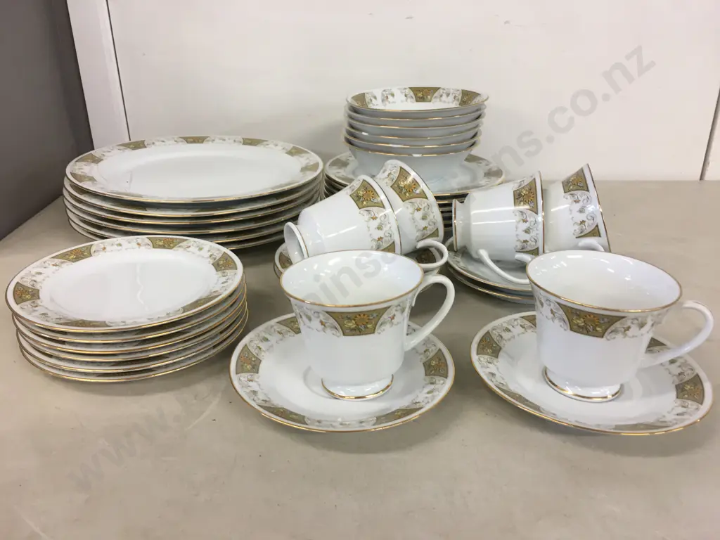 Retro Noritake RC Japan Dinnerware 'Filigree' P507 Image 1++