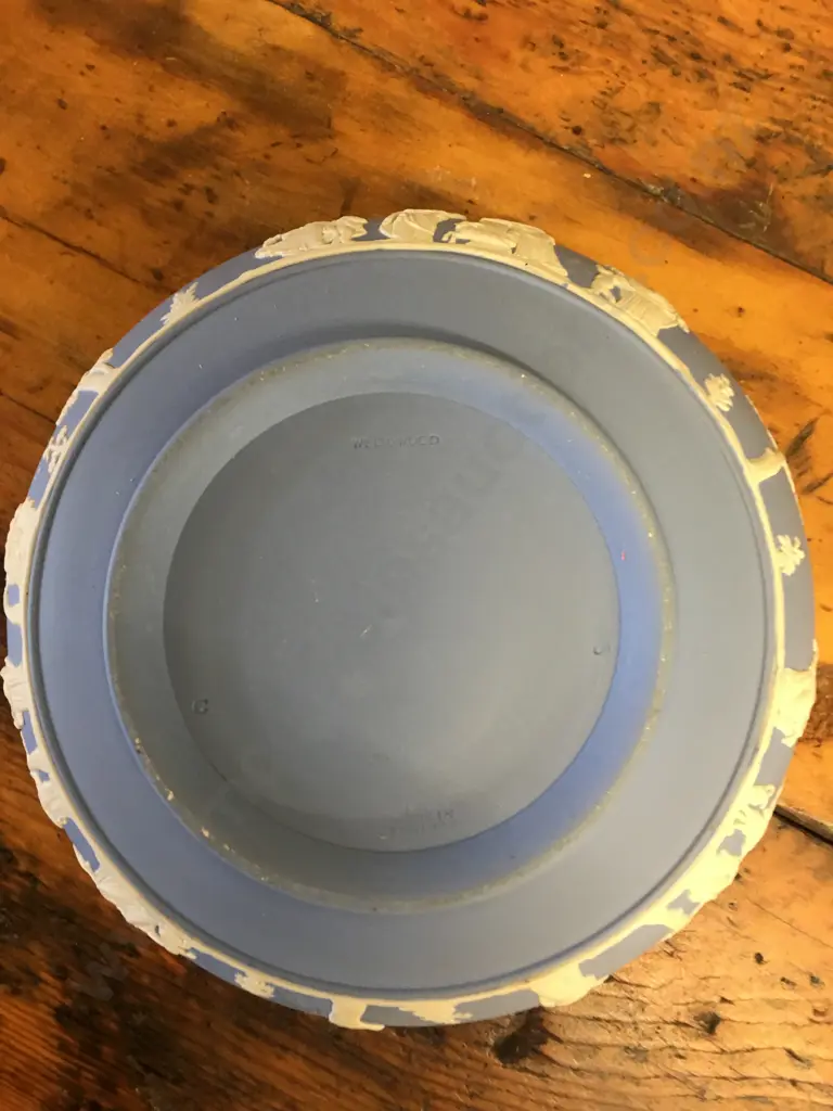 Selection Of Wedgwood Blue Jasperware Bowl H10,Dia20cm Image 1++