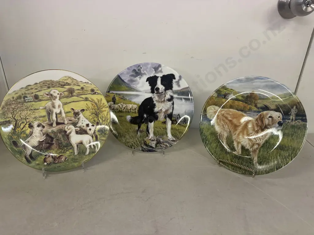 Selection Of Collectors Plates Including Royal Worcester & Royal Grafton  Image 1++