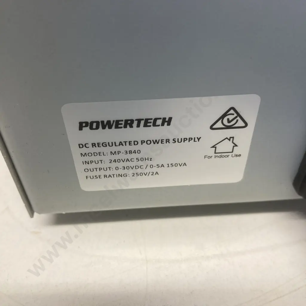 Powertech MP-3480 DC Regulated Power Supply Image 1++
