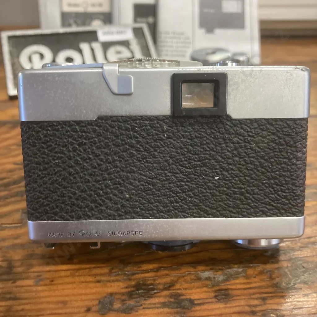 Rare Rollei B 35 Compact 35mm Film Camera with Carl Zeiss 40mm f/3.5 Triotar Lens Image 1++
