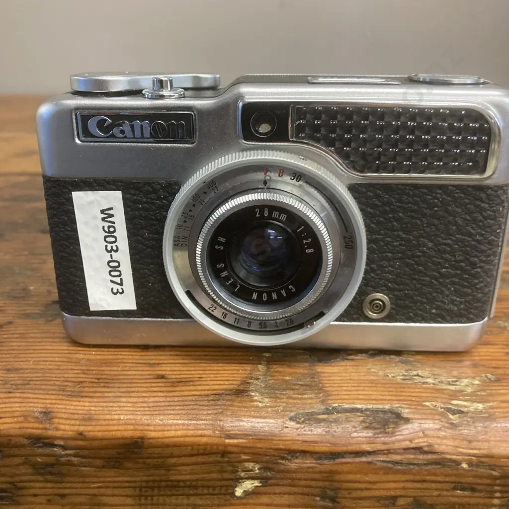 Canon Demi 35mm Half Frame Film Camera SH 28mm f2.8 Lens & Demi S With SH 30mm f1.7 Lens Image 1++