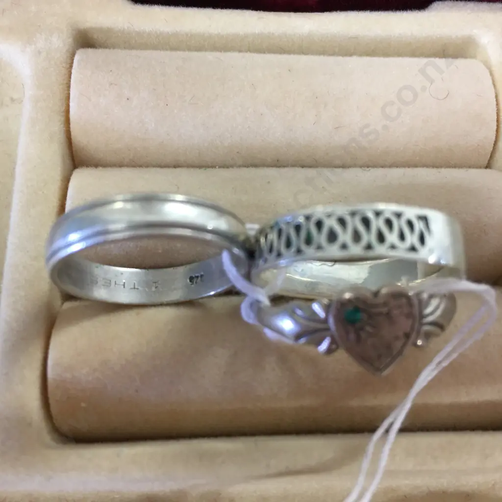 Selection Of Stamped 925 Rings Image 1++