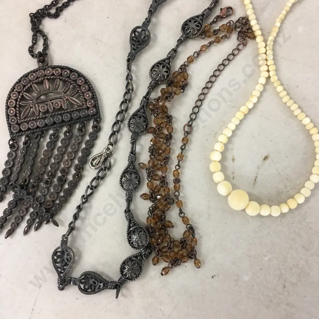 Assorted Vintage Necklaces  Image 1++