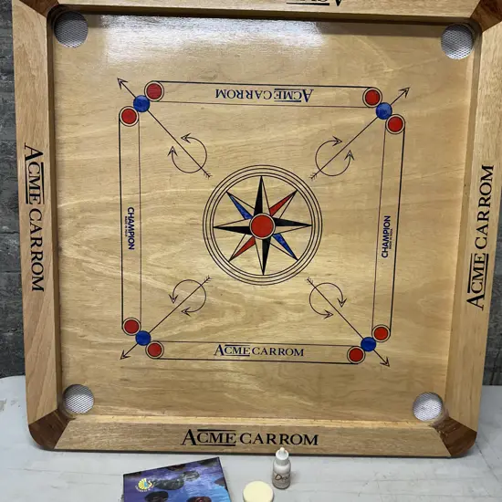 ACME CARROM Game With Instructions