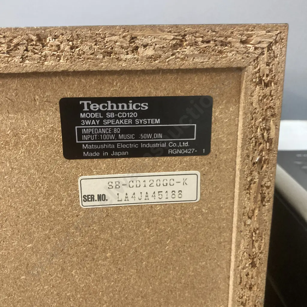 Technics Stereo With Manuals & Remote Control - SL-PJ28, ST-X302L, GU-X120, RS-X120 Image 1++